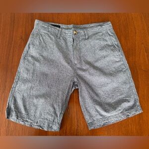 14th & Union Heather Gray Flat Front Shorts